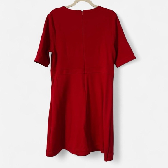 Hobbs London Anela Dress In Flag Red Size US 14 - Picture 4 of 16